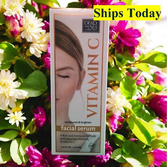 Dead Sea Collection Vitamin C Rejuvenating Facial Serum 1.69 oz 12840 - Picture 1 of 6